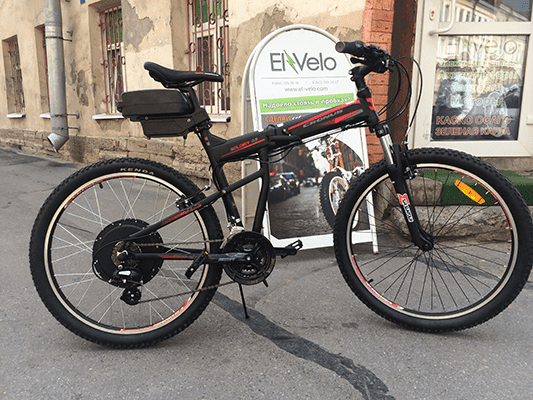 Электровелосипед El-velo SG3 Power Edition 1000W 48V10A Электровелосипед El-velo SG3 Power Edition 1000W 48V10A