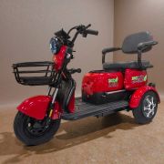 Электротрицикл Бумеранг Pro К3 Красный